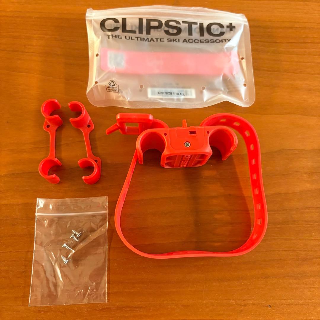 【新品未開封】Clipstic Plusスキー ストラップ バンド（ブラック）