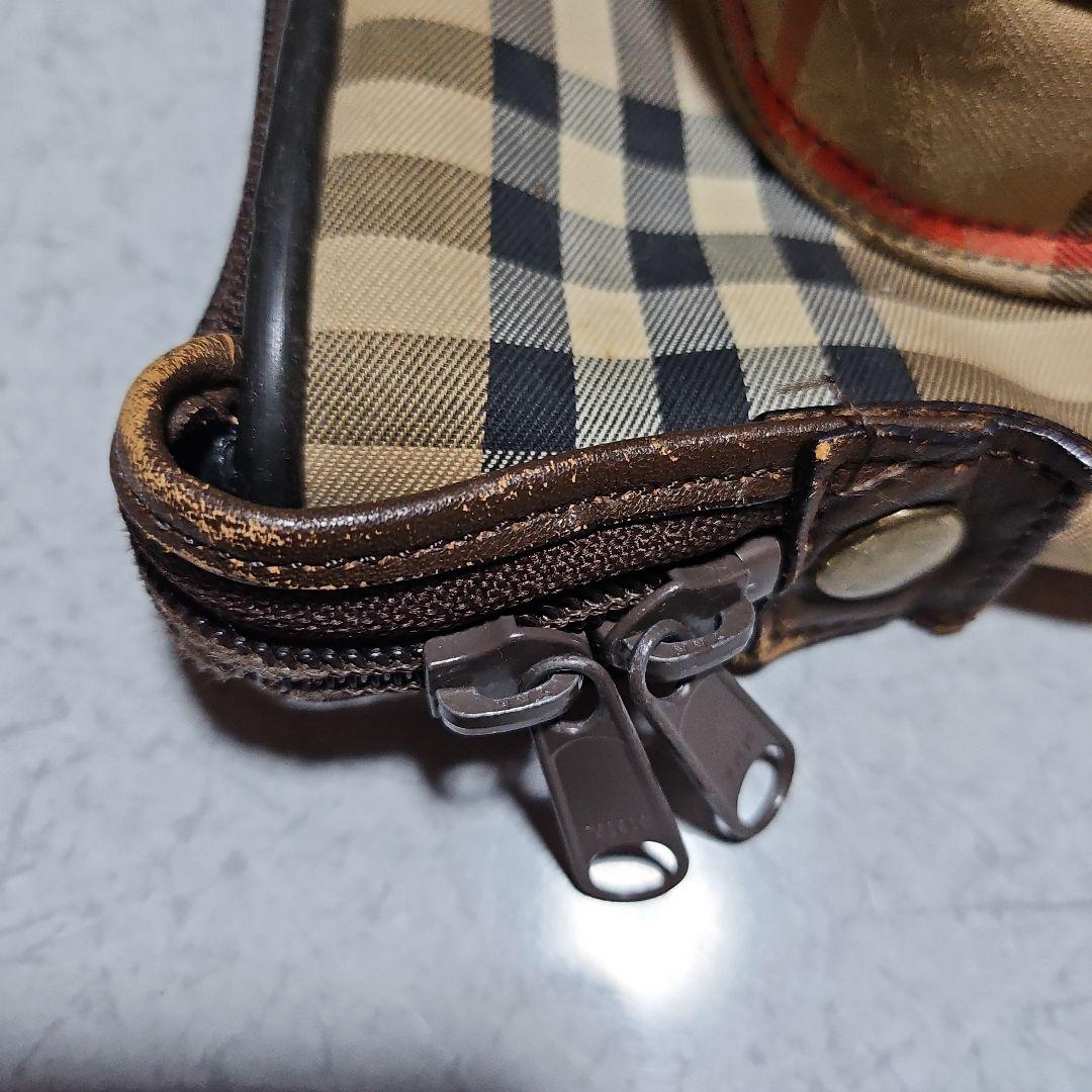 Burberrysバーバリーノバチェックガーメントバッグヴィンテージ品