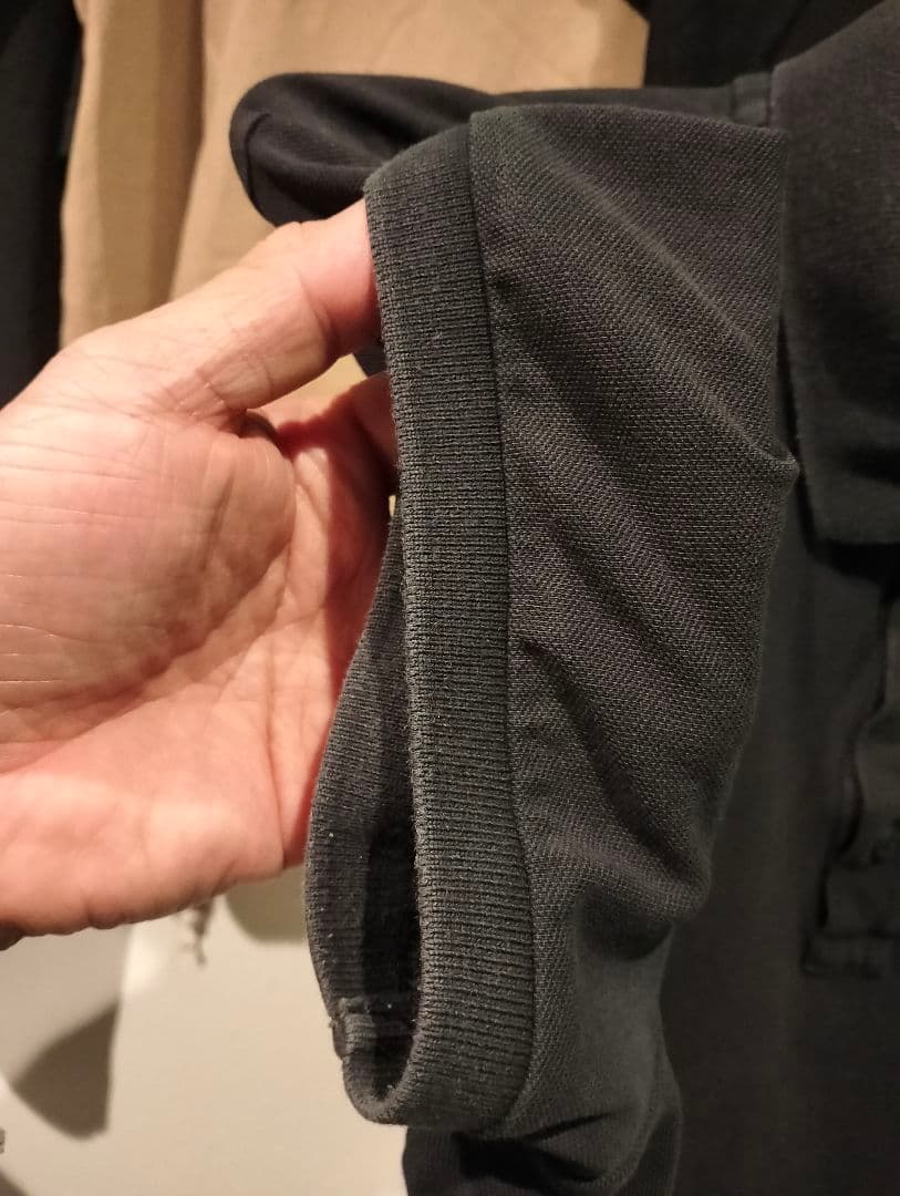 (正規品) MONCLER ポロシャツ / S / Black /