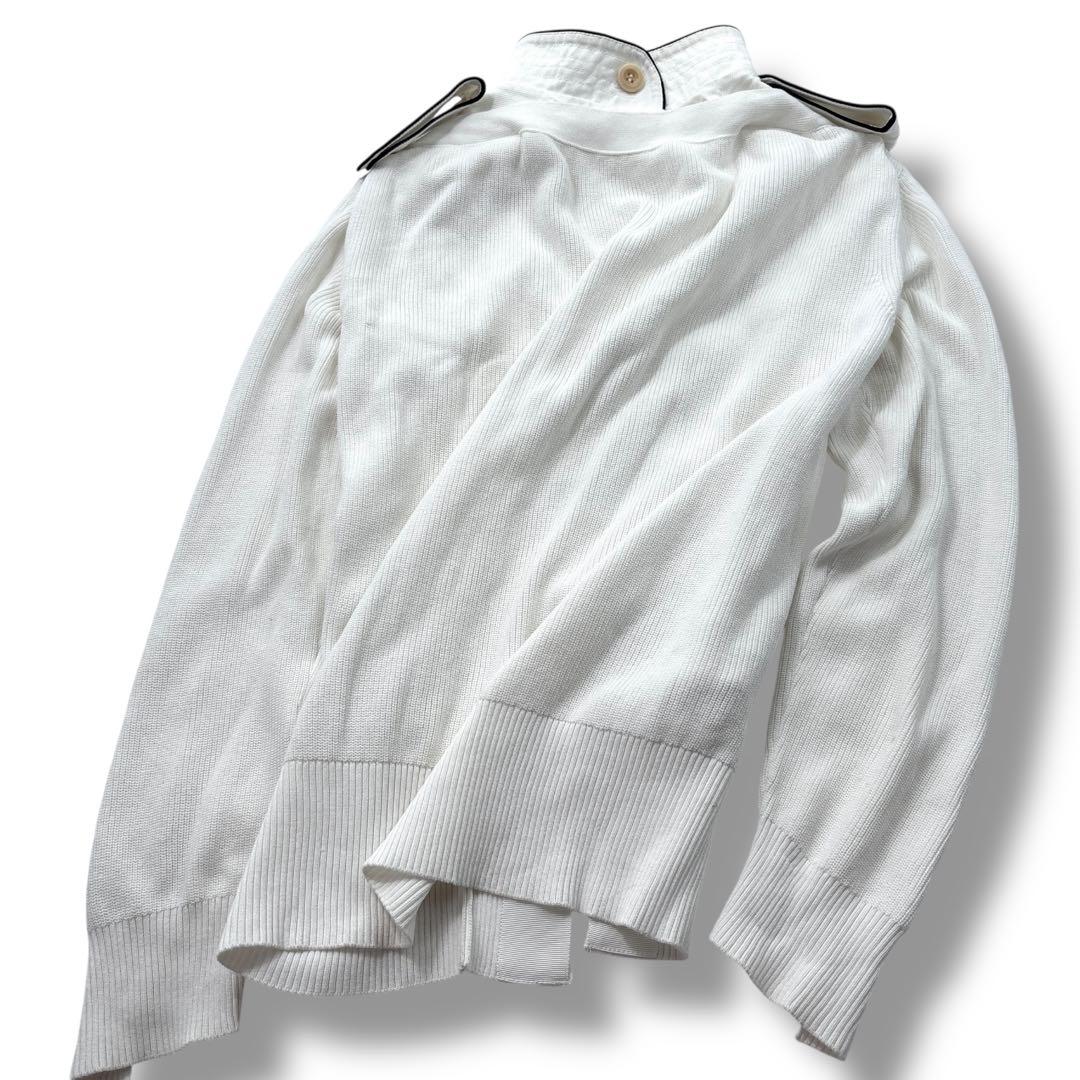 極美品】SACAI サカイ つけ襟 変形　カーディガン　ナポレオン　セーター