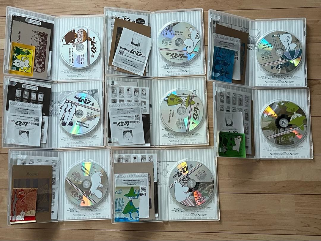楽しいムーミン一家 DVD 8巻セット