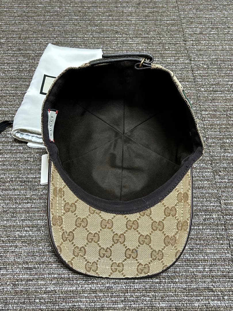 GUCCI GGパターン ベースボールキャップ 60cm XL