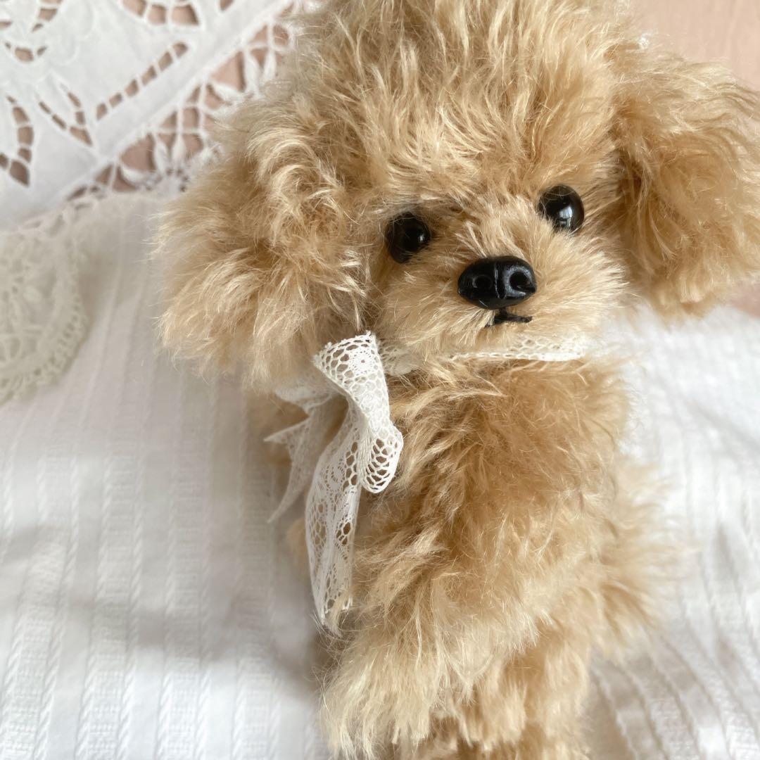 テディベア ハンドメイド 作家 ai bear トイプードル 犬 17㎝ わんこ