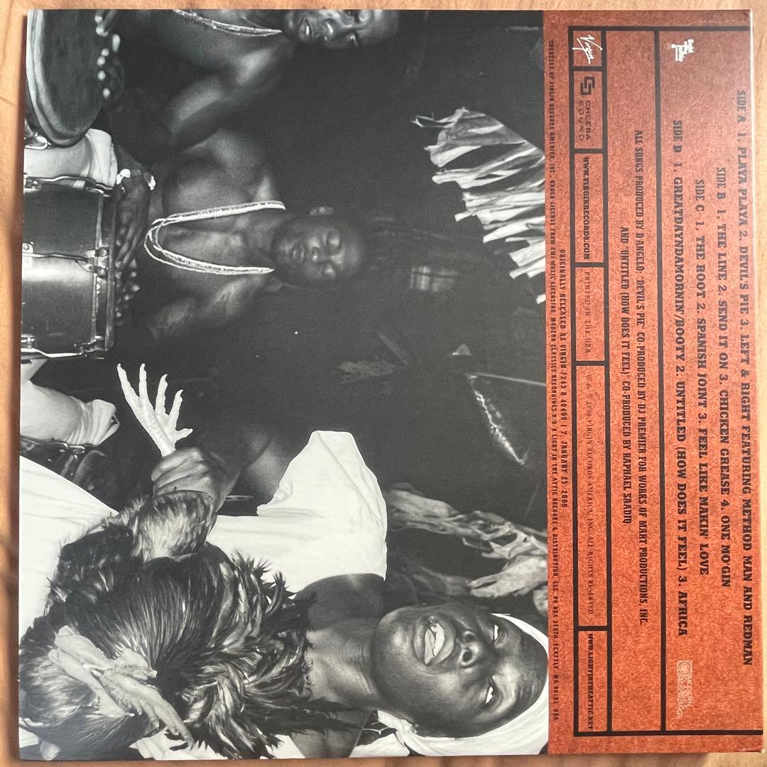 D'Angelo／Voodoo LPレコード