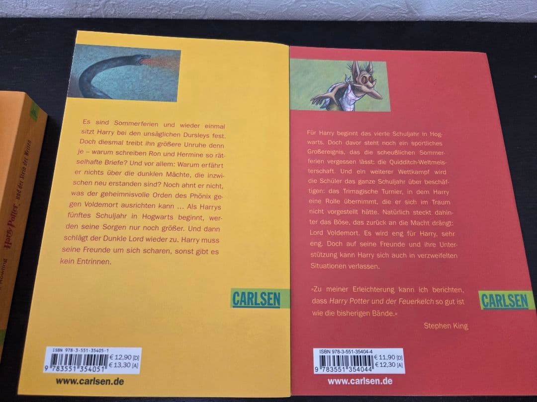 洋書　ドイツ語　Harry Potter 全巻セット