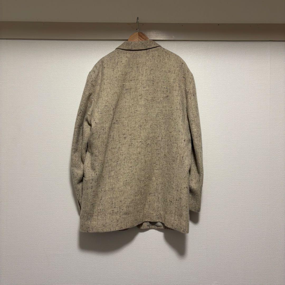 90s〜 ISSEY MIYAKE ウール ネップ テーラードジャケット