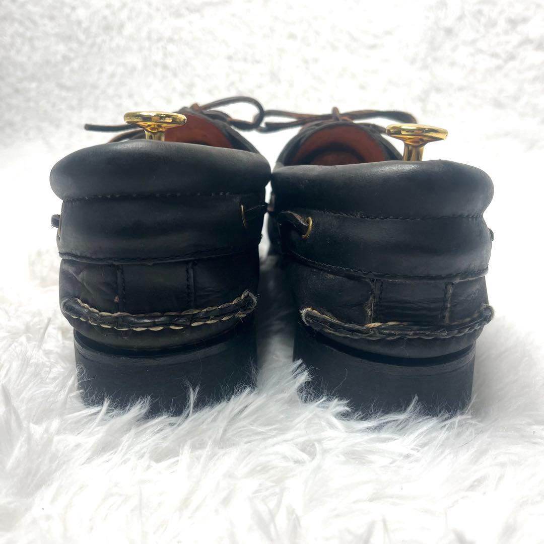 【美品】 ティンバーランド スリーアイ 29.5cm ブラック デッキシューズ