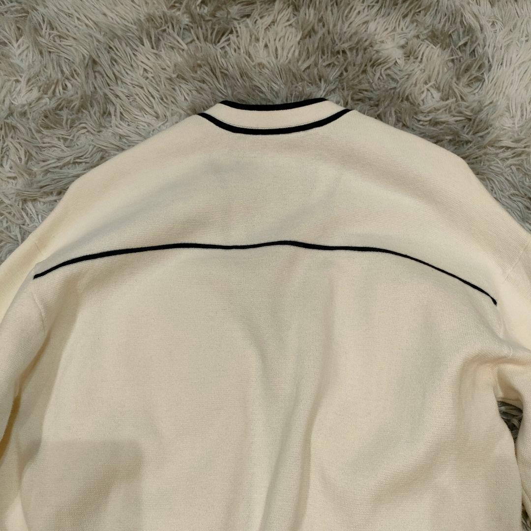 良品　Karl Lagerfeld　ロングカーディガン　S ベルト付 ポケット付