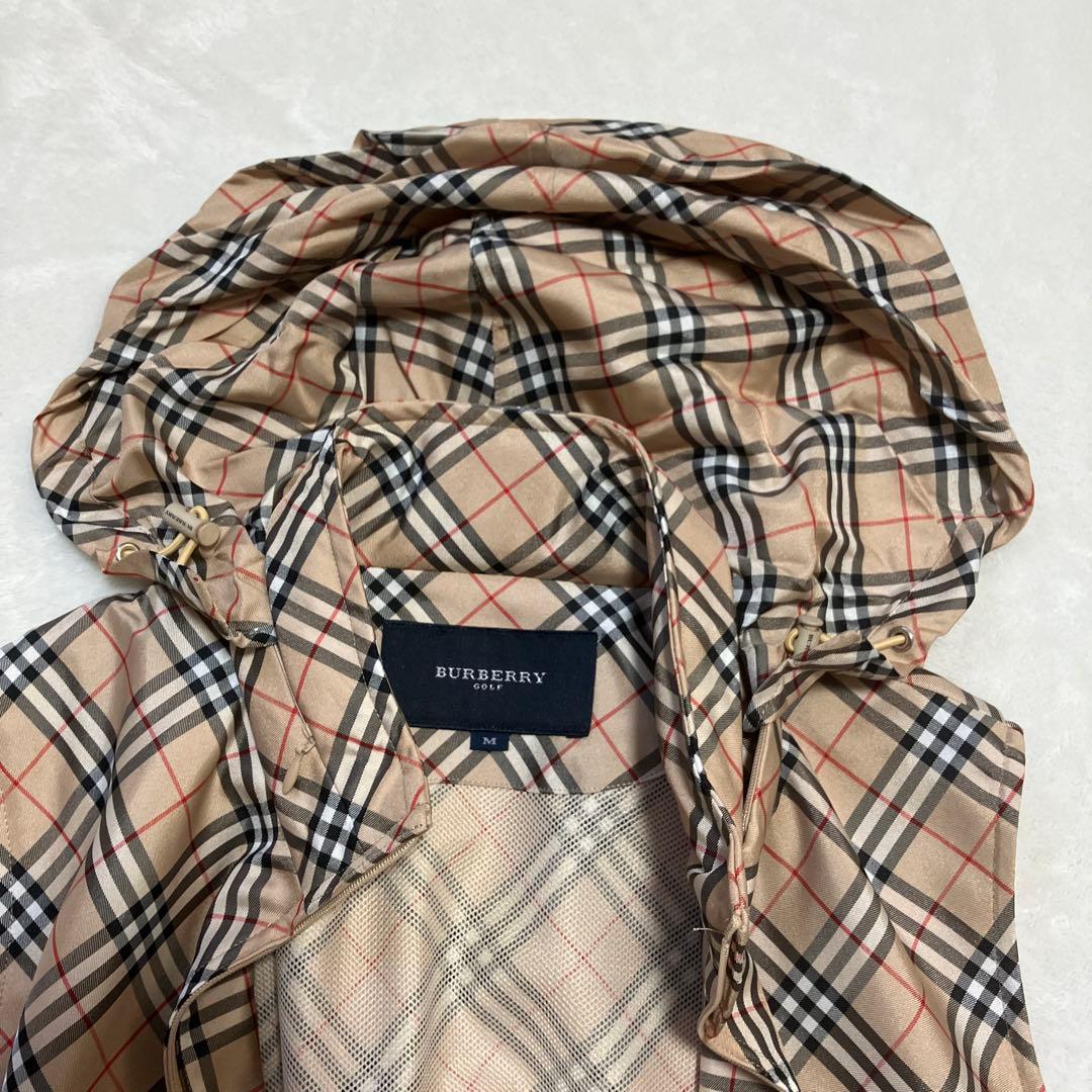 【美品】BURBERRY GOLF バーバリーゴルフ ベスト ノバチェック M