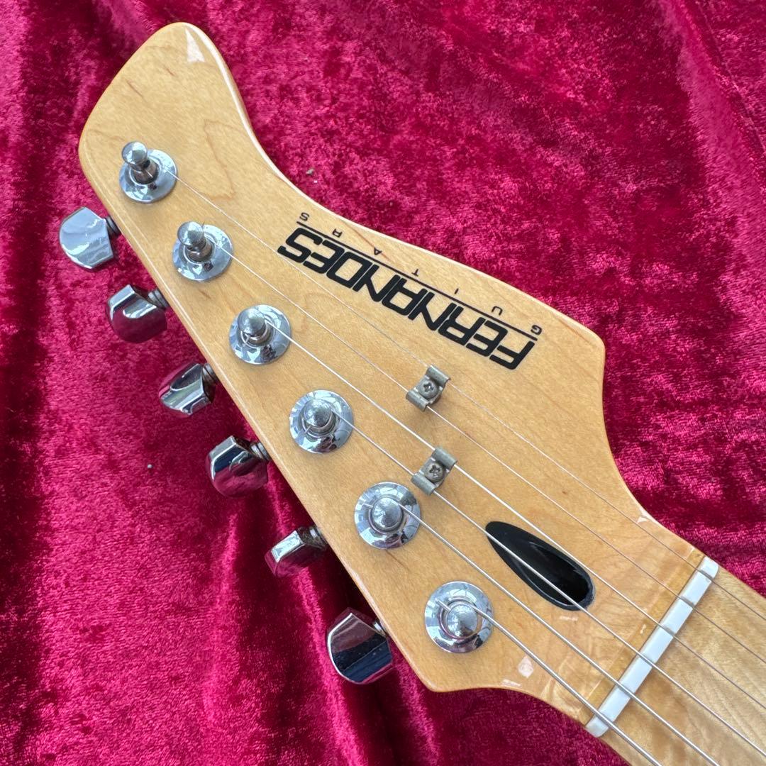 メンテ済 FERNANDES LE-1Z BLK ストラトキャスター