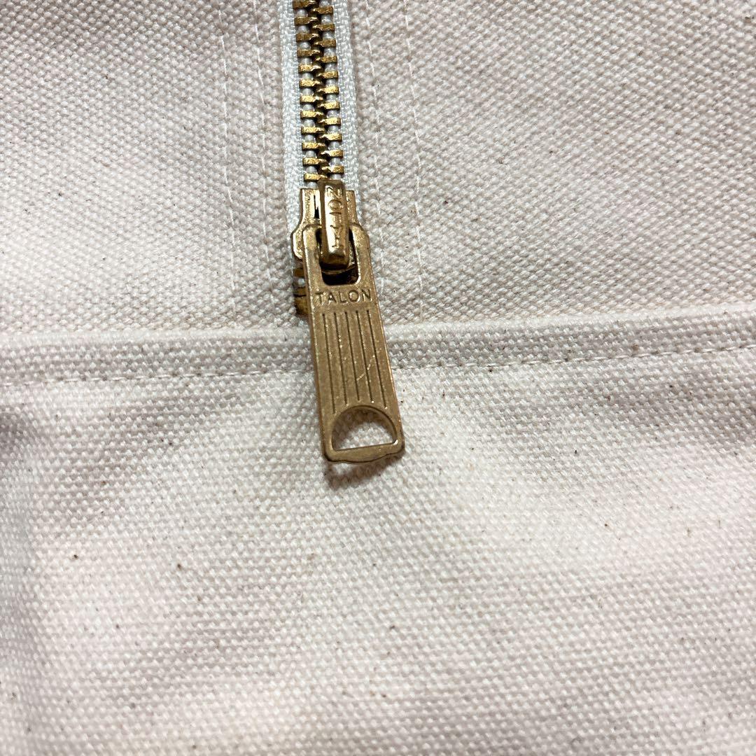 【美品】jjjjound キャンバス ボストンバッグ トラベル 白 超大容量