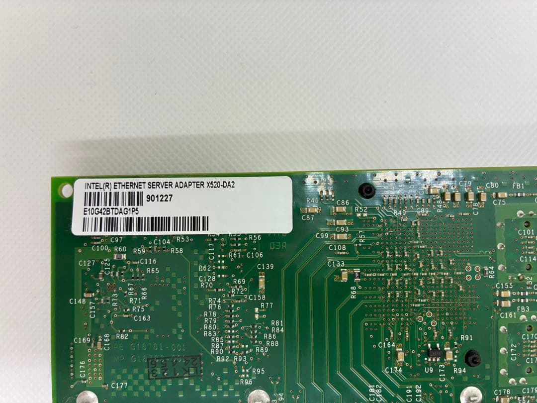 intel X520-DA2 10GbE NIC 2枚セット(動作確認済み)