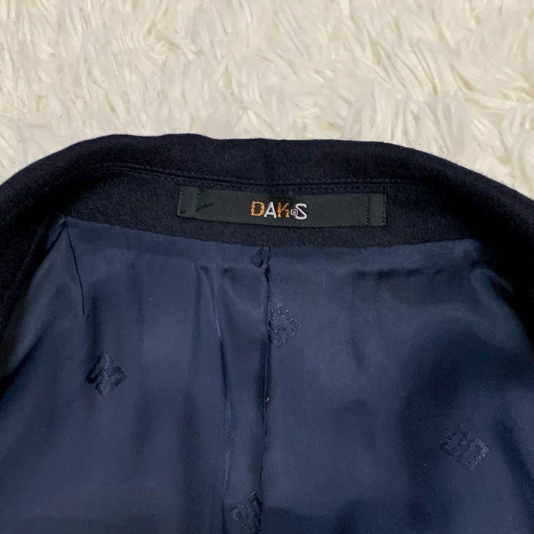 【極美品】Daks ダックス ダブル 紺ブレ 金ボタン ブレザー 11AR
