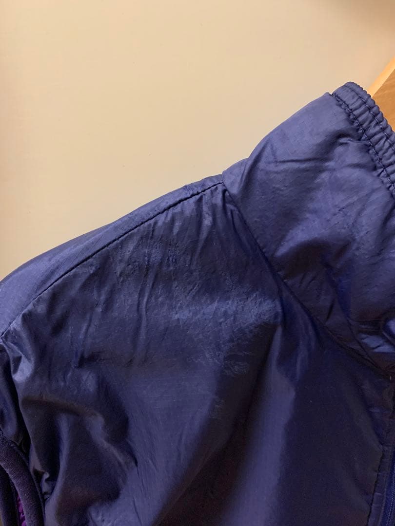 patagonia パフボールベスト ブルーベリー×ブライトパープル USA製