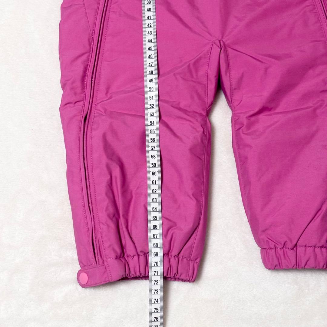 【美品】　mont-bell パウダーカバーオールベビー　80cm ピンク