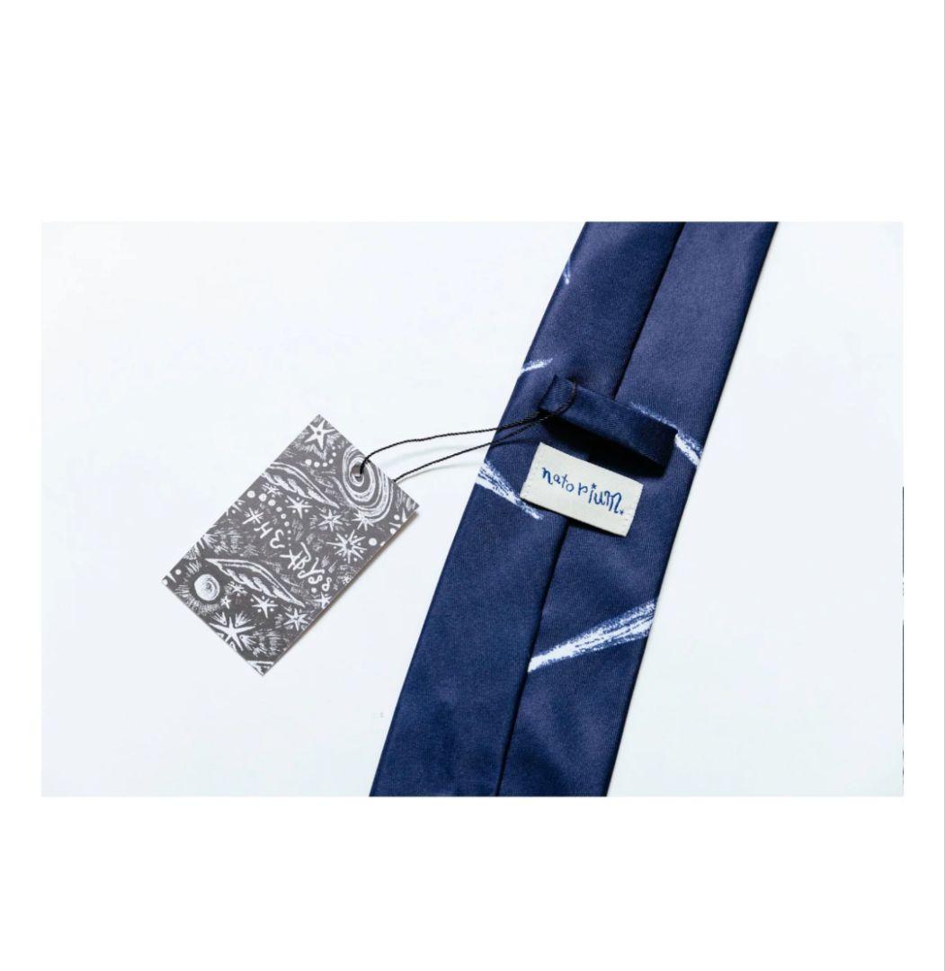 なとり 深海 The Abyss Printed tie ネクタイ