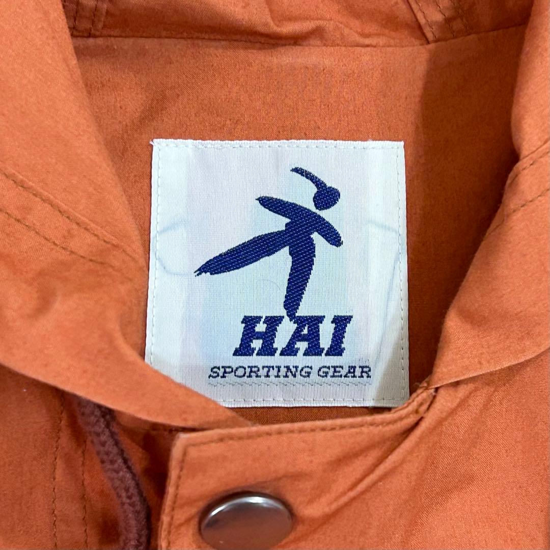 HAI SPORTING GEAR 80s 90s コットン フード付きコート