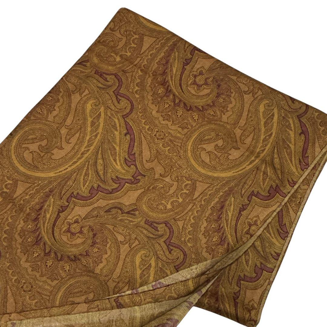 【極美品】ETRO エトロ カシミヤ×シルク イタリア 大判ストール スカーフ