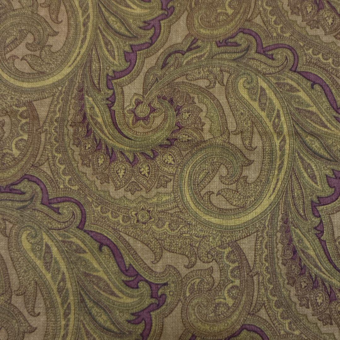 【極美品】ETRO エトロ カシミヤ×シルク イタリア 大判ストール スカーフ