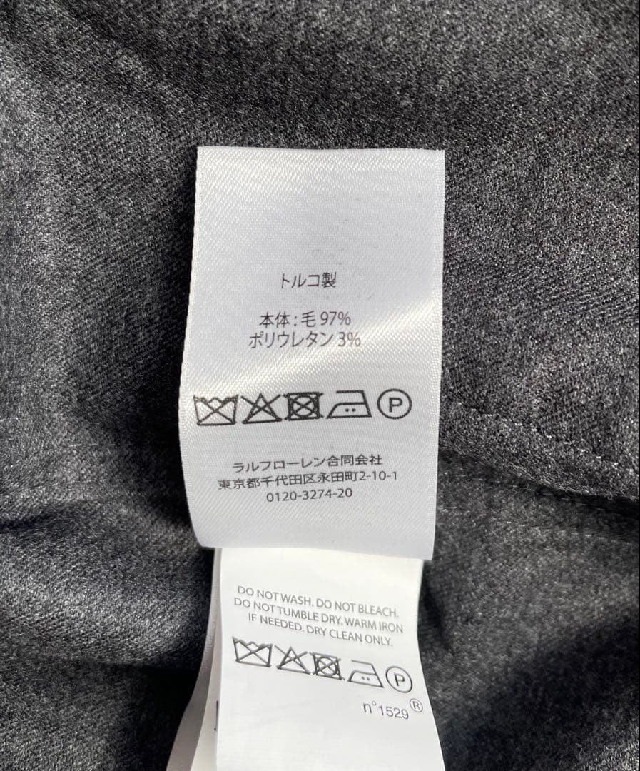 POLO RalphLauren 薄手テーラードジャケット ウエストリボン付き