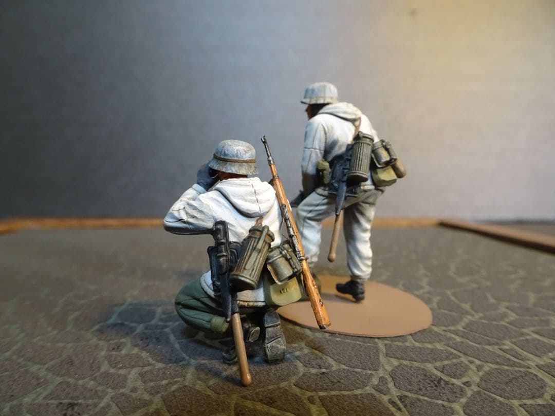 ドラゴン1/35 ドイツ軍兵士プラモデル完成品