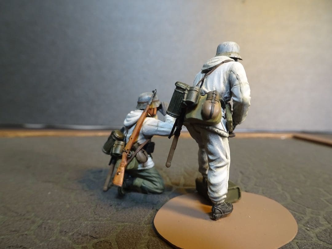 ドラゴン1/35 ドイツ軍兵士プラモデル完成品