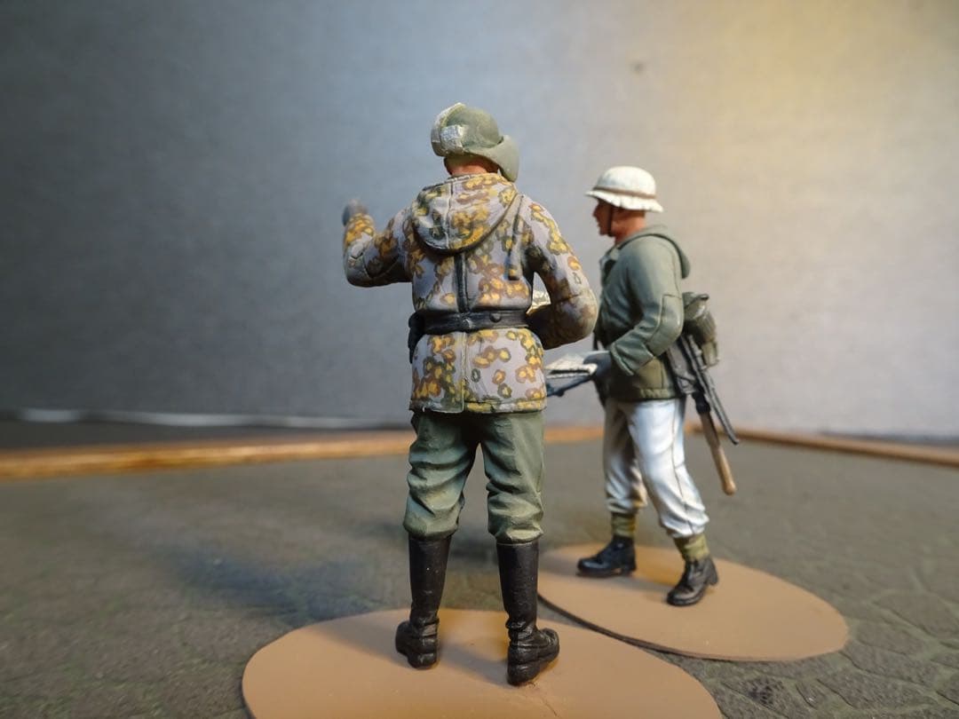 ドラゴン1/35 ドイツ軍兵士プラモデル完成品