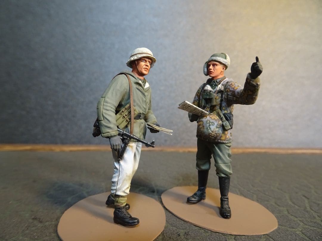 ドラゴン1/35 ドイツ軍兵士プラモデル完成品