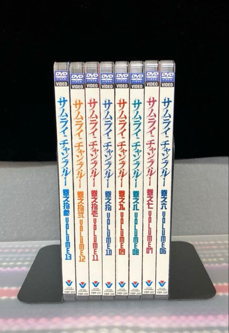 ☆極美品☆ サムライチャンプルー DVD 6巻〜12巻セット 非全巻 貴重