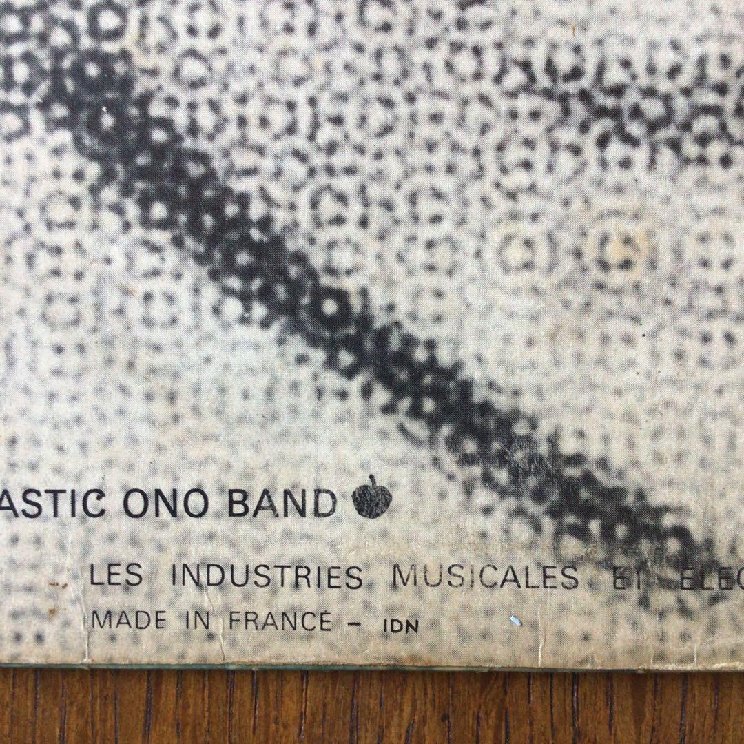 John Lennon /plastic ono band 1970/フランス盤