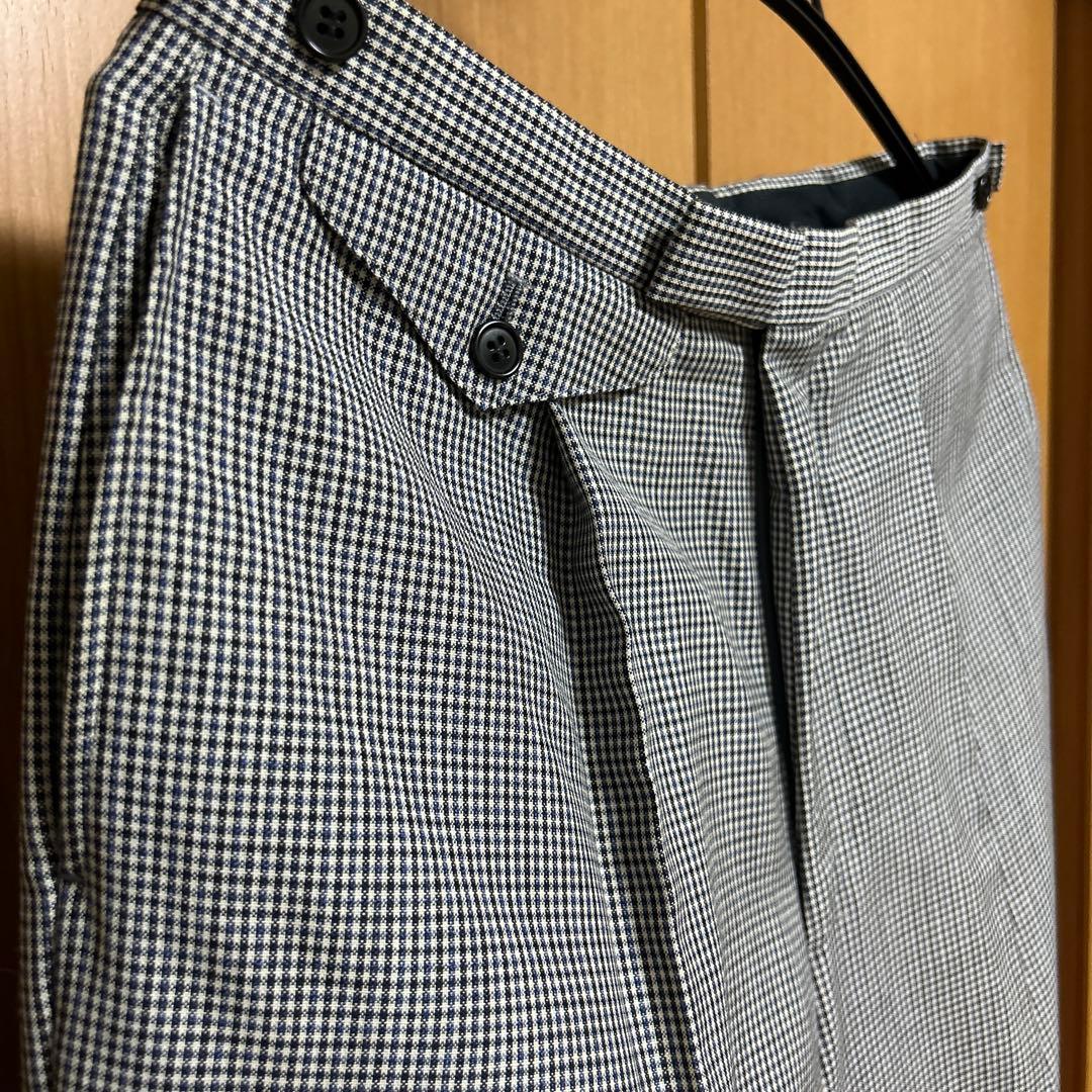 【美品】ポールスミス　90年代3ボタンスーツ　Mサイズ　ギンガムチェック