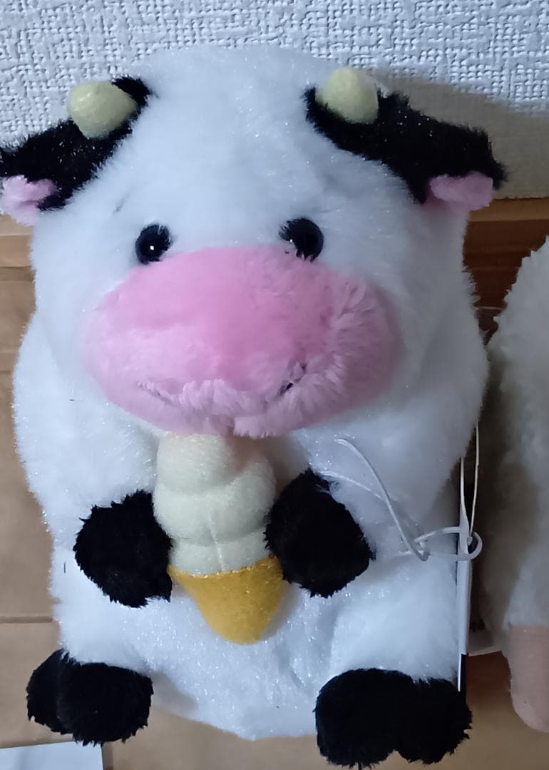小岩井農場　ソフト牛　ミルキー羊　ぬいぐるみ