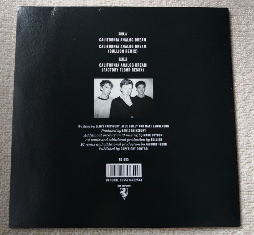 Vondelpark California Analog Dream レコード
