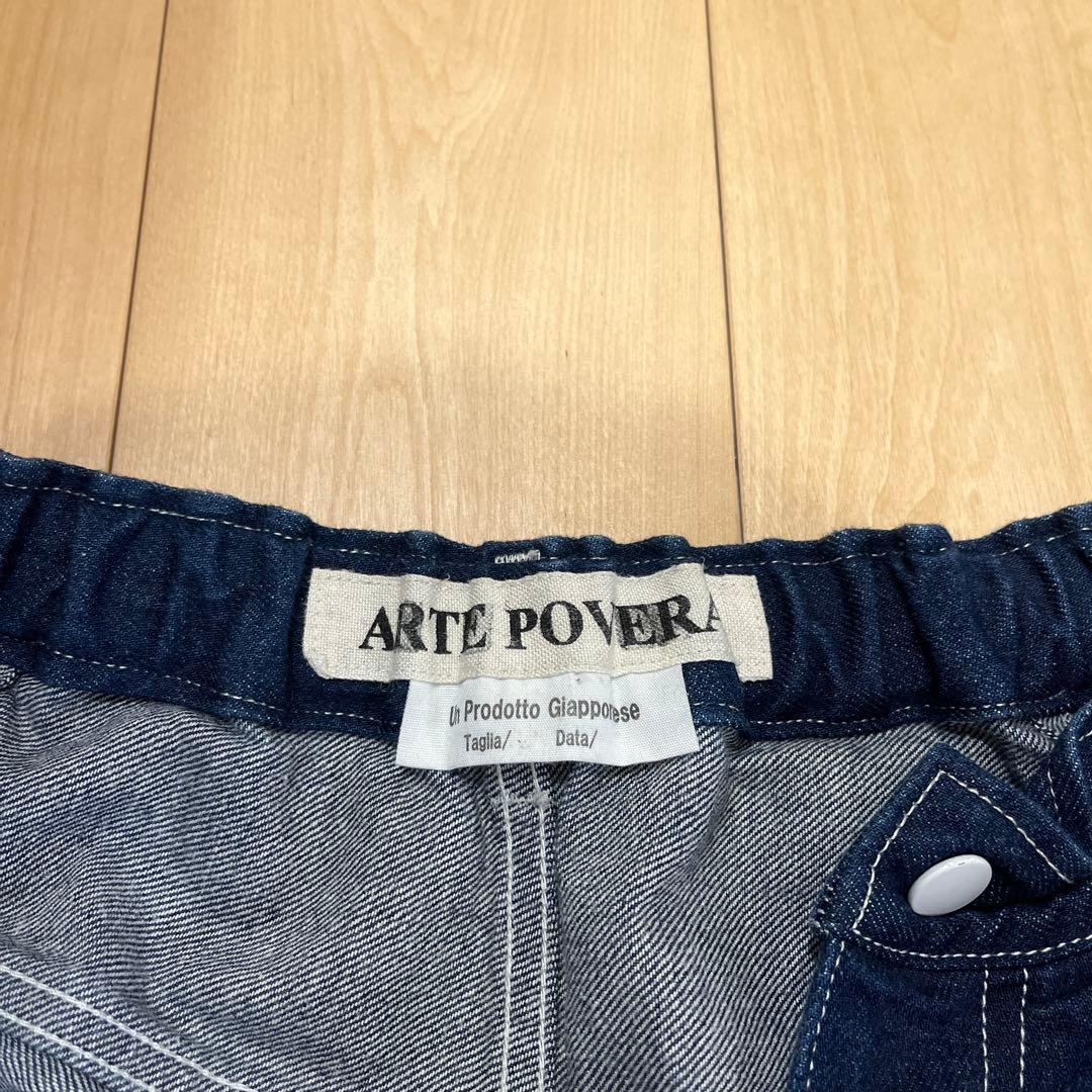 ARTE POVERA アルテポーヴェラ / 12ozデニム2タックパンツ 2