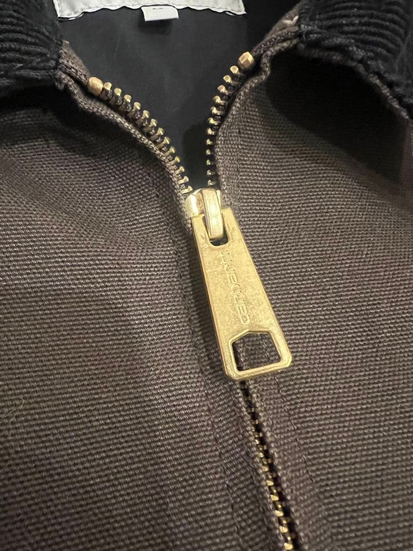 Carhartt デトロイトジャケット　ダークブラウン