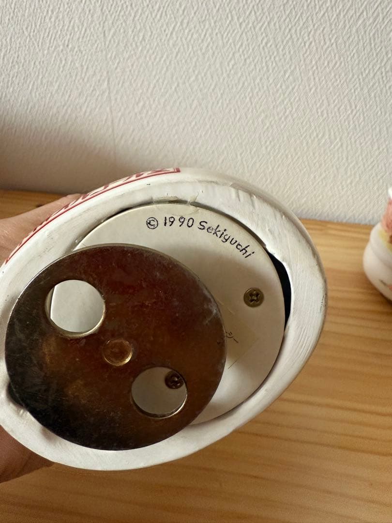 セキグチ ルーシールーシー 陶器製オルゴール4点セット 動作確認済