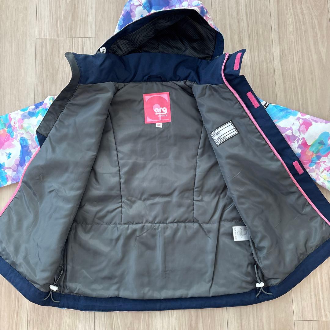 arg nature アーグ ネイチャー　スキーウェア　130㎝