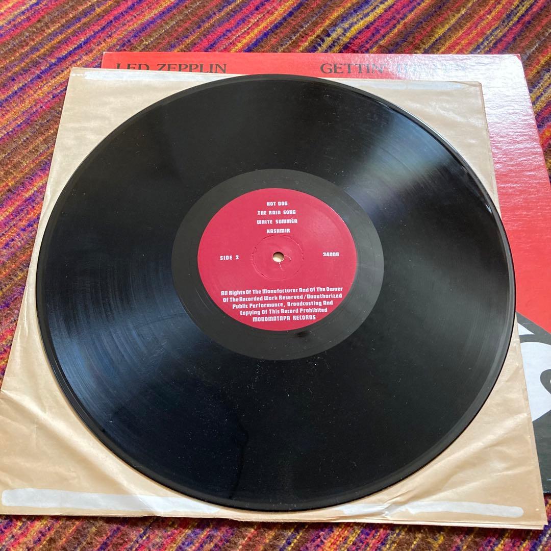 LED ZEPPELIN GETTIN' THE LED OUT レコード