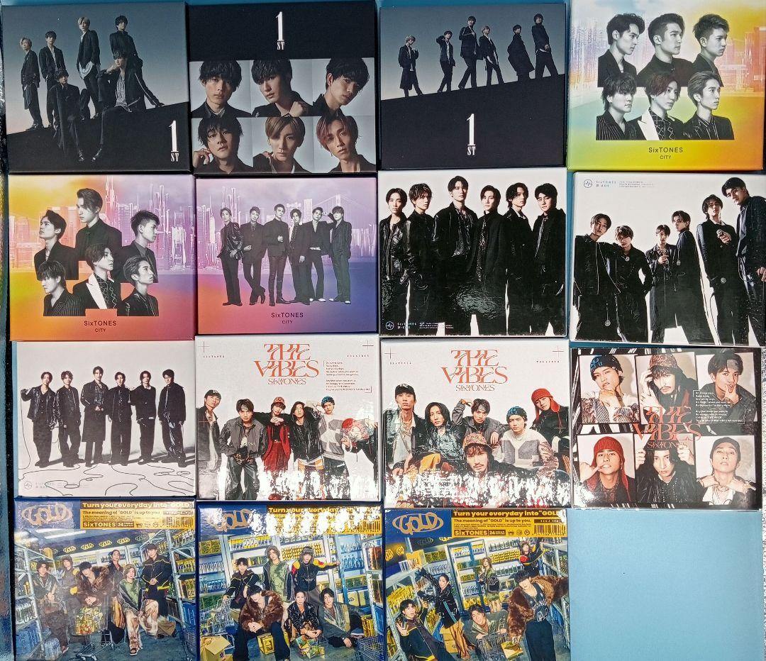 豪華特典付き SixTONES CD　全アルバム　全シングル コンプ 63点