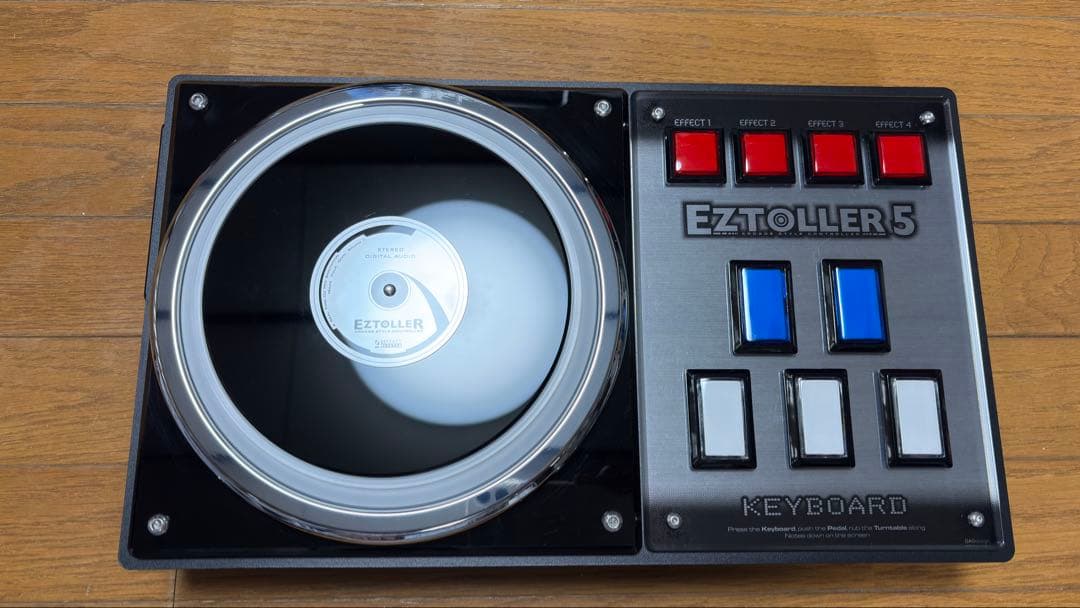 EZ2DJ用コントローラ DJ DAO EZTOLLER 5 & ペダル