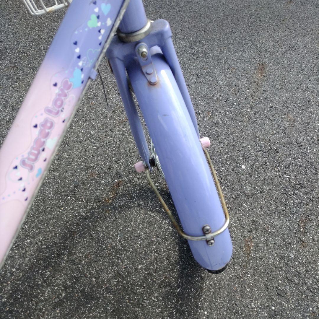 メゾピアノ 子供自転車18インチ SweetLove 女の子 前カゴ 補助輪可