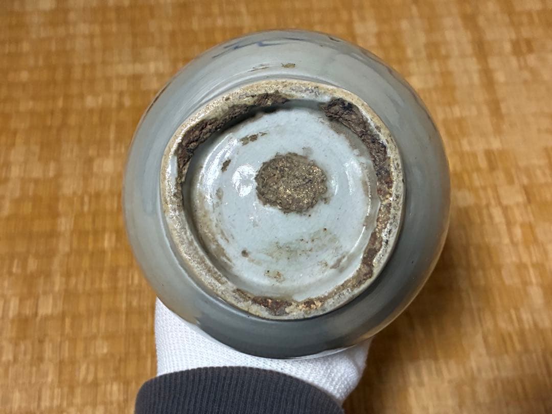 古伊万里 染付 徳利 花入 江戸期