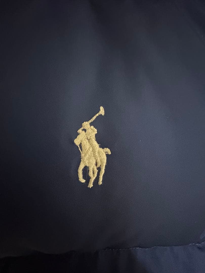 Polo Ralph Lauren ダウンベスト ネイビー S ポニーロゴ 美品