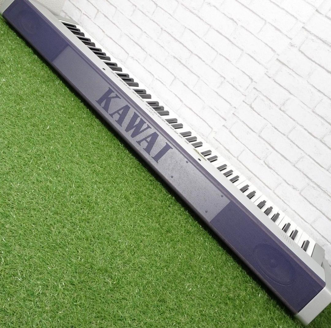 KAWAI ES1 88鍵盤キーボード シルバー スタンド アダプター ペダル