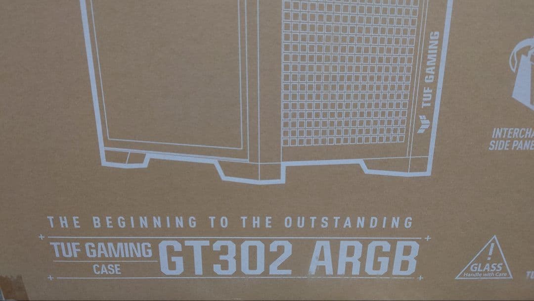 最終価格 TUF GAMING GT302 ARGB ミドルタワーPCケース