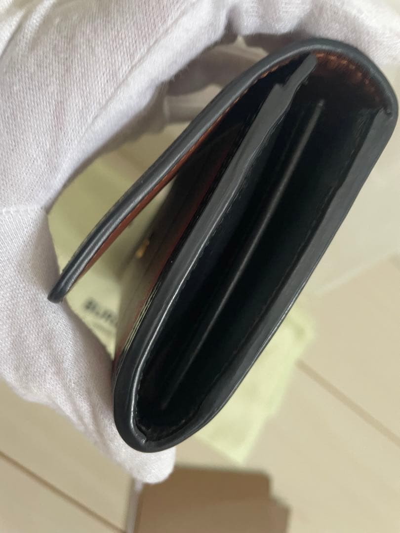 BURBERRY ストライプ 二つ折り財布