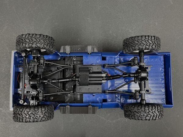技術基準適合証明済 WPL C-24 1/16 ピックアップトラック 青