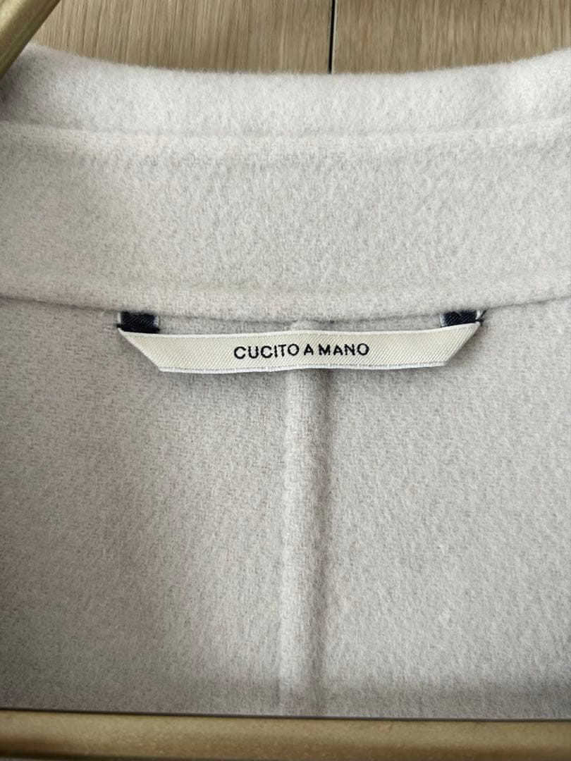 極美品アウトレットS MaxMara ESTURIA ウールダブルフェイスコート