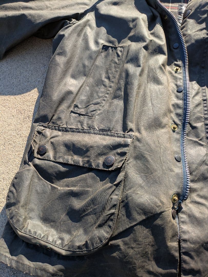 ビンテージBarbour BEDALE バブワー ビデイル オイルドジャケット