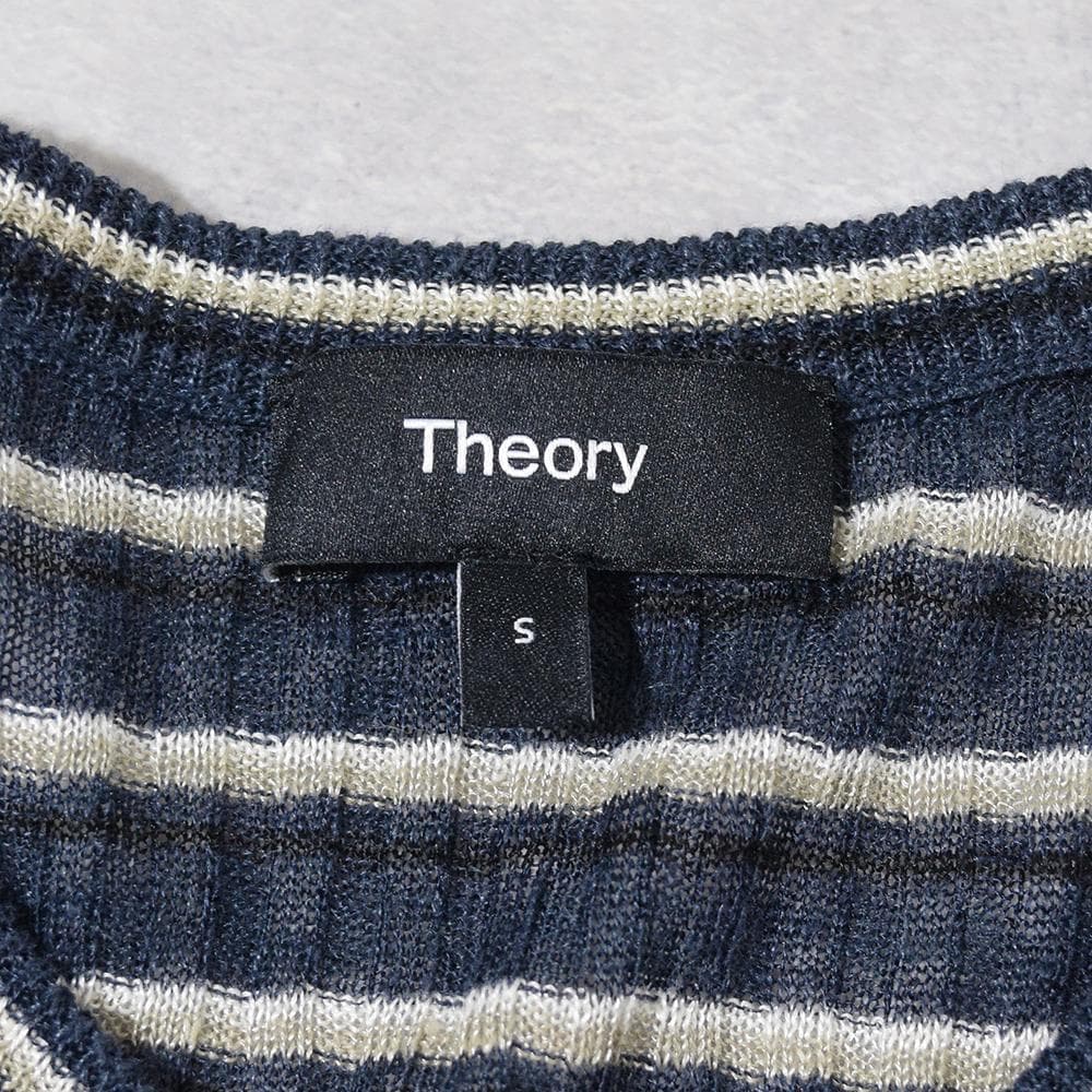 トップス 25SS Theory NEO SAG HARBOR CROP CARDI S